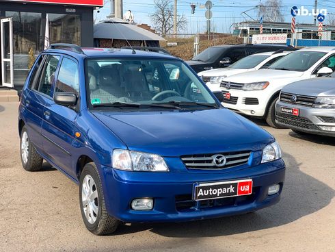 Mazda Demio 2000 синий - фото 3