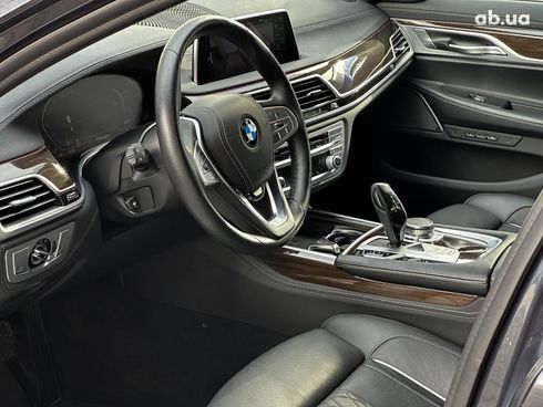 BMW 7 серия 2019 синий - фото 4