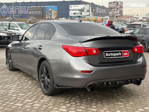 Infiniti Q50 2016 серый - фото 11