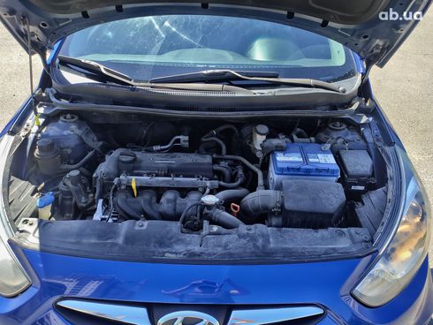 Hyundai Accent 2012 синий - фото 6