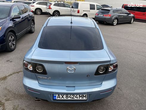Mazda 3 2006 синий - фото 7