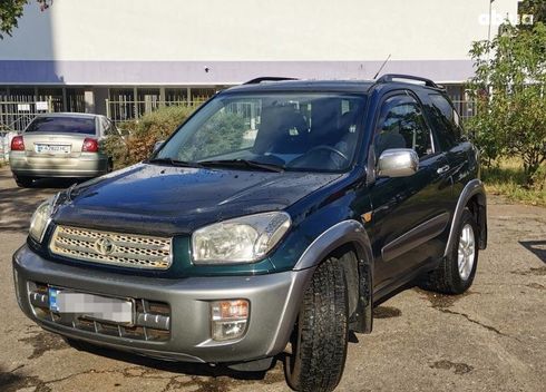 Toyota RAV4 2000 зеленый - фото 5