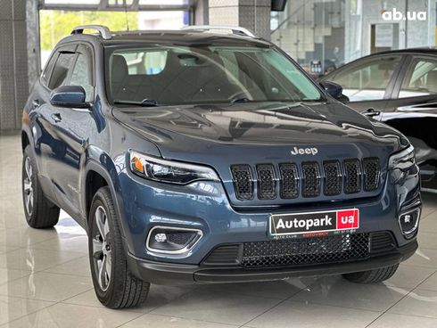 Jeep Cherokee 2019 синий - фото 4