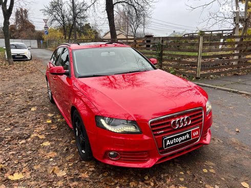 Audi A4 2011 красный - фото 3