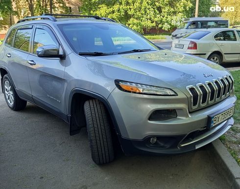 Jeep Cherokee 2016 серебристый - фото 2