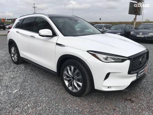 Infiniti QX50 2020 белый - фото 3