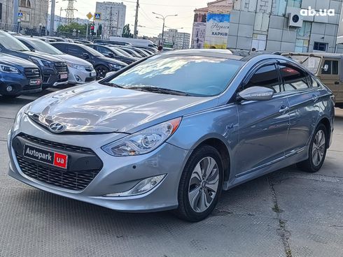 Hyundai Sonata 2014 серый - фото 4
