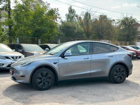 Tesla Model Y 2024 серый - фото 12