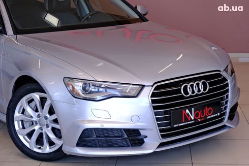 Audi A6 2017 серебристый - фото 3