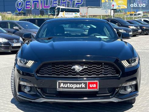 Ford Mustang 2016 черный - фото 2