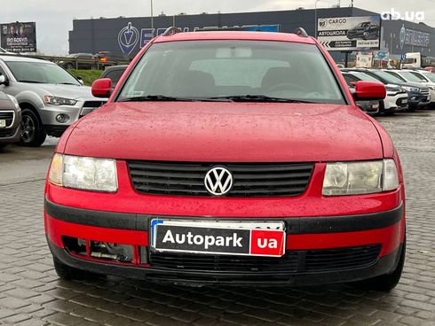 Volkswagen passat b5 2000 красный - фото 2