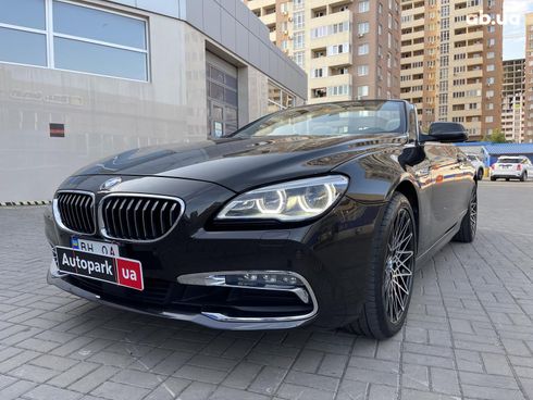 BMW 6 серия 2015 черный - фото 22