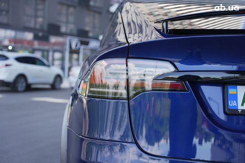 Tesla Model X 2023 синий - фото 17