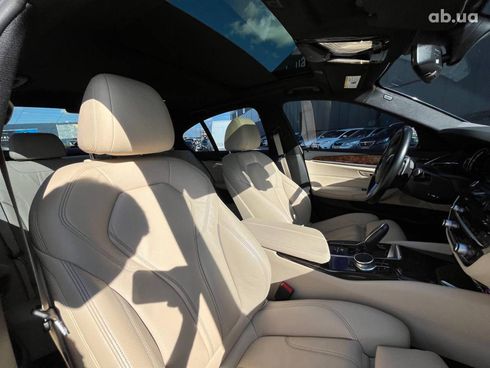 BMW 5 серия 2018 синий - фото 14