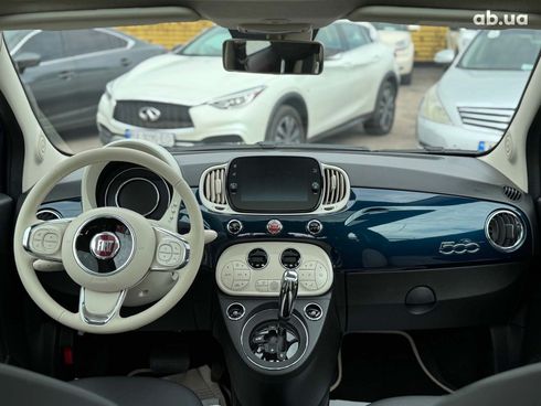 Fiat 500 2021 синий - фото 14
