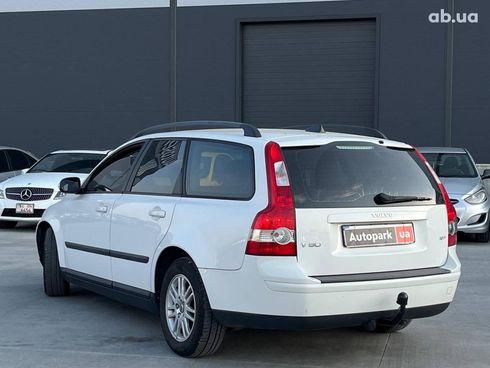 Volvo V50 2008 белый - фото 9