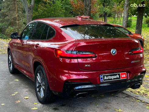 BMW X4 2020 красный - фото 8