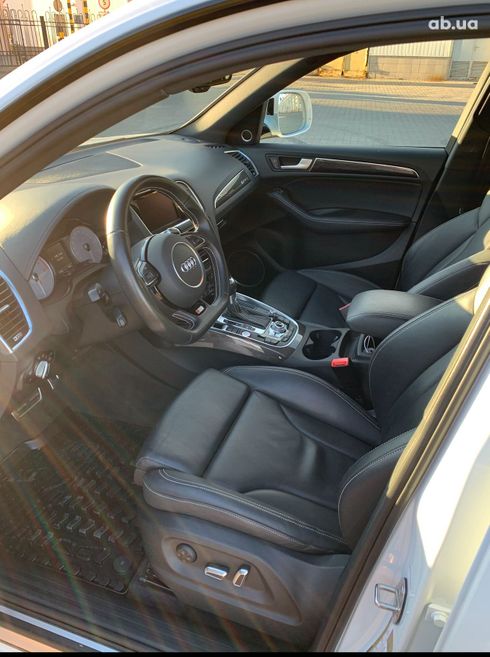 Audi SQ5 2015 белый - фото 4