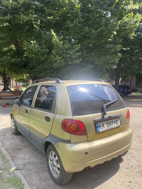 Daewoo Matiz 2009 золотистый - фото 2