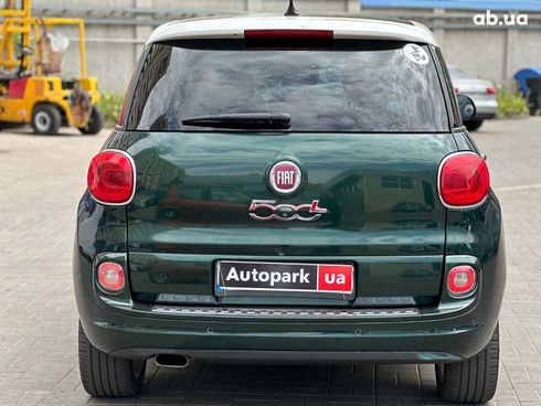 Fiat 500L 2013 зеленый - фото 5