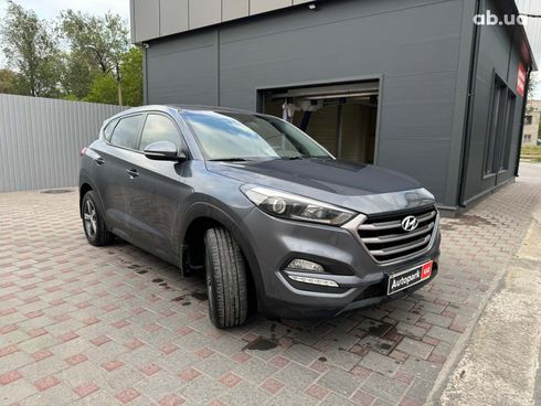 Hyundai Tucson 2016 серый - фото 7