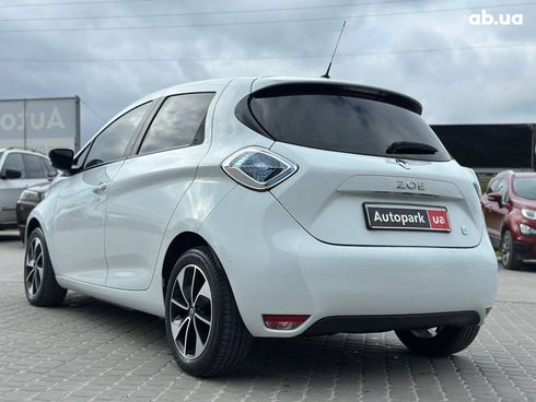 Renault Zoe 2014 белый - фото 7