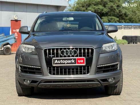 Audi Q7 2013 серый - фото 2