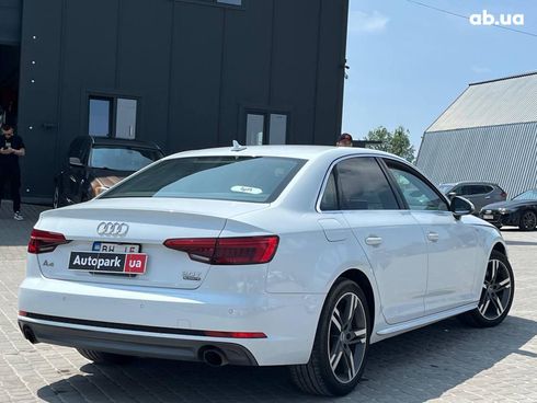 Audi A4 2016 белый - фото 6