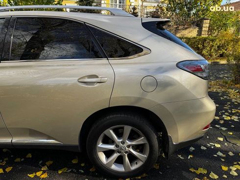 Lexus rx 350 2011 бежевый - фото 10