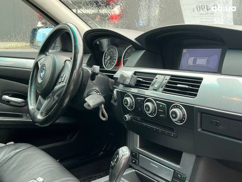 BMW 5 серия 2008 серый - фото 15