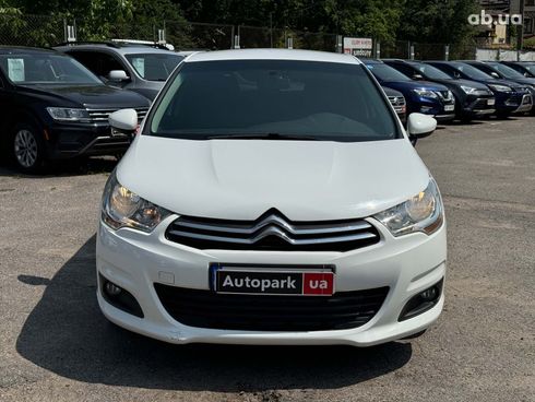 Citroёn C4 2014 белый - фото 2