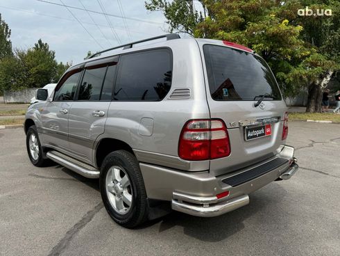 Toyota land cruiser 100 2002 серый - фото 4