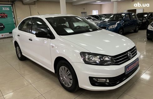 Volkswagen Polo 2019 белый - фото 13