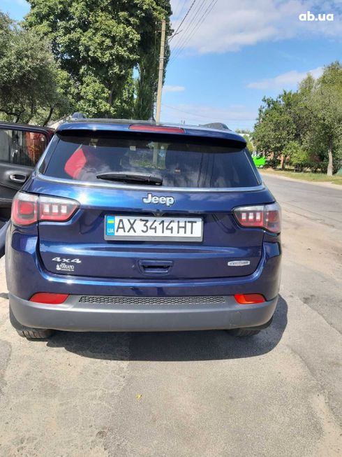 Jeep Compass 2018 синий - фото 2