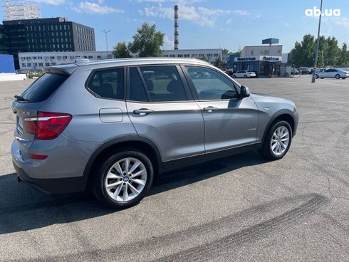 BMW X3 2016 серебристый - фото 3