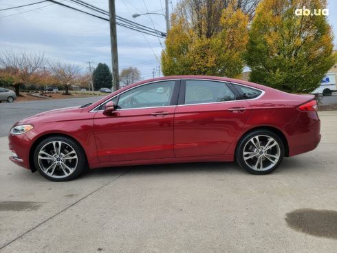 Ford Fusion 2017 красный - фото 4