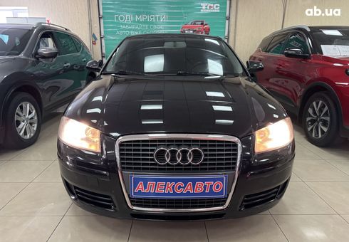 Audi A3 2006 черный - фото 3