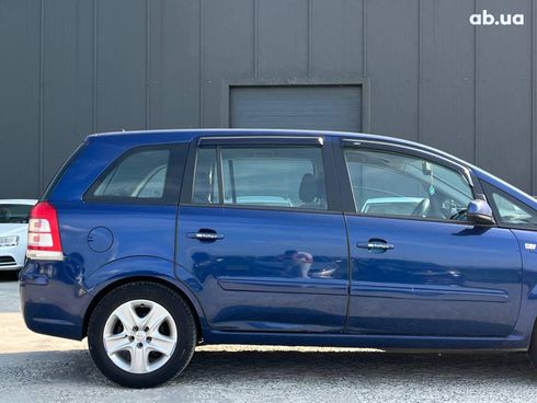 Opel Zafira 2008 синий - фото 10