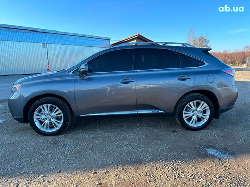 Lexus rx 450 h 2011 серый - фото 3