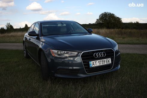 Audi A6 2013 серый - фото 14