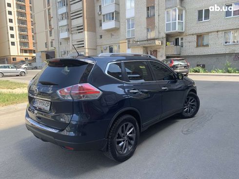 Nissan Rogue 2015 синий - фото 4