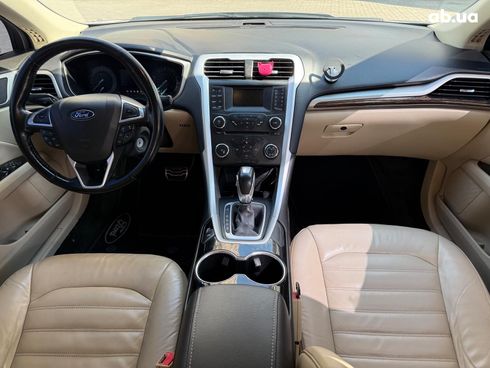 Ford Fusion 2015 серый - фото 14