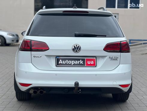 Volkswagen Golf 2014 белый - фото 10