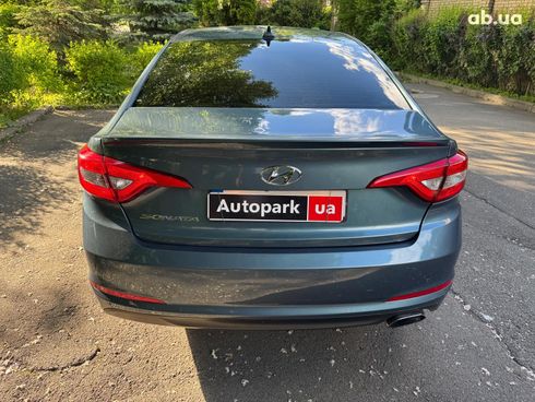 Hyundai Sonata 2017 синий - фото 7