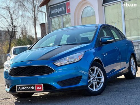 Ford Focus 2015 синий - фото 2