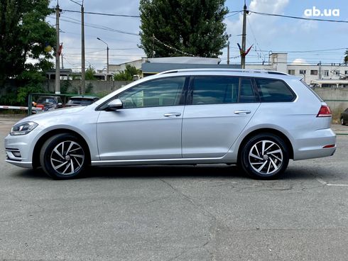 Volkswagen Golf 2018 серебристый - фото 10