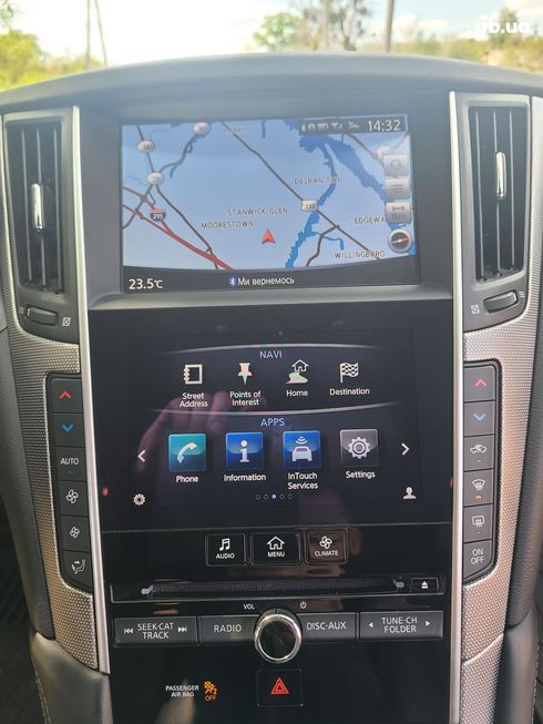 Infiniti Q50 2017 черный - фото 3
