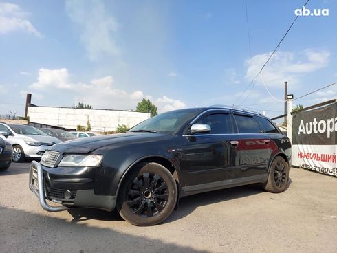 Audi A4 2002 черный - фото 2