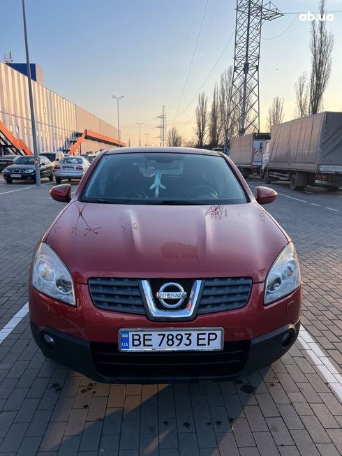 Nissan Qashqai 2007 красный - фото 2