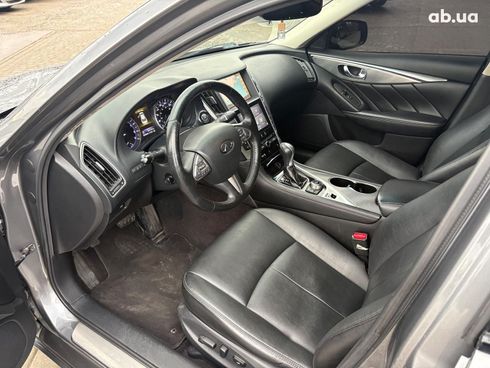 Infiniti Q50 2016 серый - фото 21
